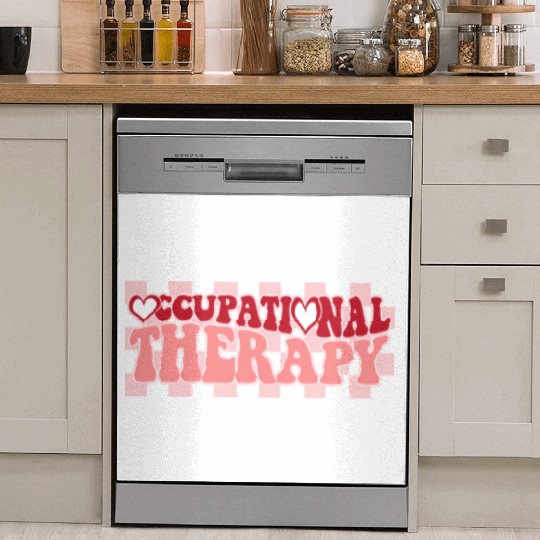 Groovy Occupational Therapy Therapist'S Day Dish Washer Covers