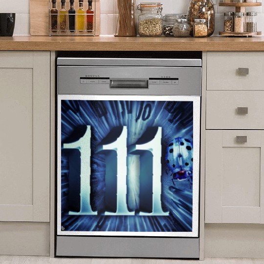 Aqua Charm: Lucky 1111 Ladybug Dish Washer Covers