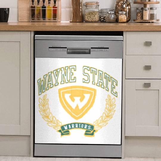 Wayne State Warriors Victory Dish Washer Covers
