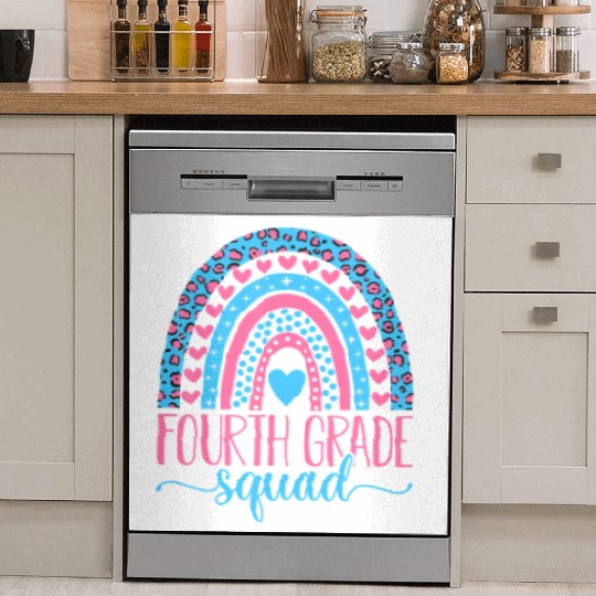 Fourth Grade Squad Team 4th Grade Teacher Back To Dish Washer Covers