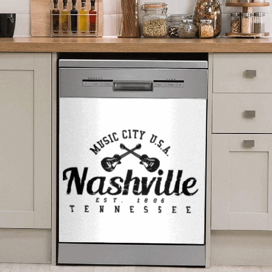 hville - Cory Music City Guitar Dish Washer Covers