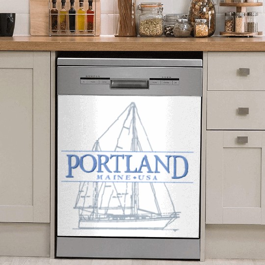Portland Maine Sailing Dish Washer Covers