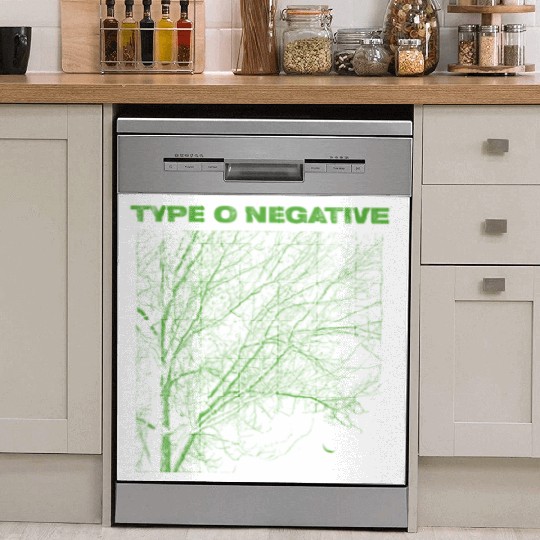 Type O Negative Tree Black Dish Washer Covers
