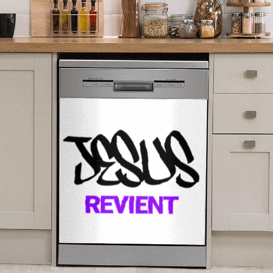 JESUS is coming back Dish Washer Covers