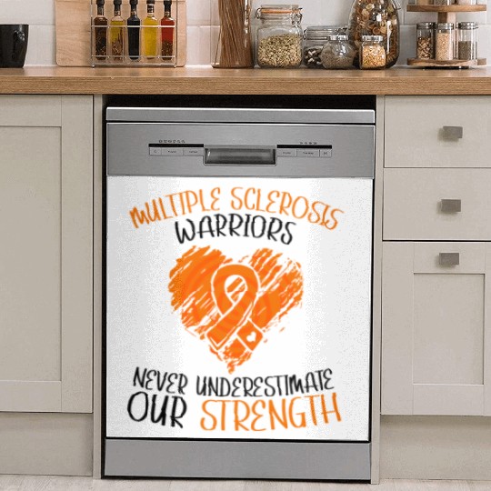 MS Warriors Never Underestimate Our Strength Dish Washer Covers
