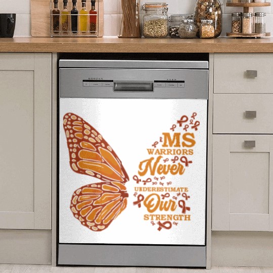 MS Warriors Never Underestimate Our Strength Dish Washer Covers