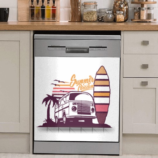 Summer Paradise Dish Washer Covers