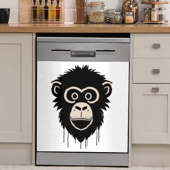 monkey face Dish Washer Covers
