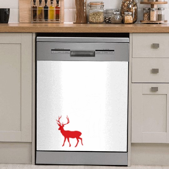 Bow Hunting Deer Hunting American Flag Dish Washer Covers