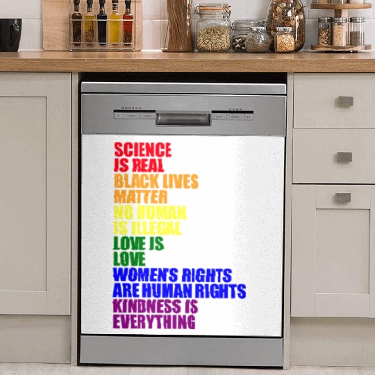 Science Is Real Dish Washer Covers