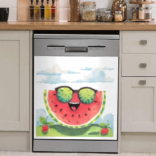 Cute Watermelon Party Summer Melon Fruit Dish Washer Covers