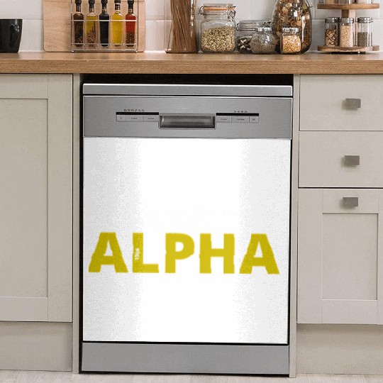 Educated Alpha 1906 Apa Fraternity For Dish Washer Covers