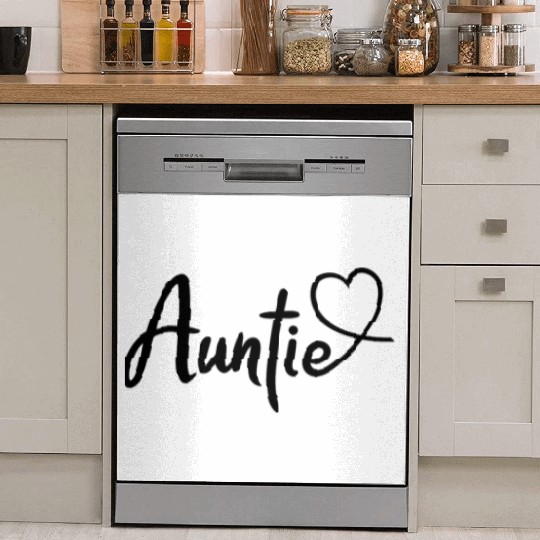 I Love My Aunt Cute Auntie Dish Washer Covers
