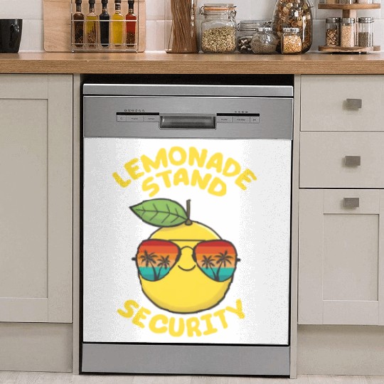 Lemonade Stand Security Cute Lemon Summer Dish Washer Covers