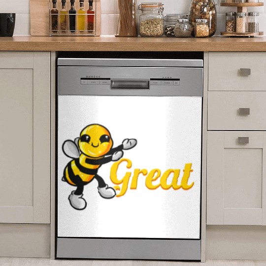 The Cute Bee Says Be Great The Bee Dish Washer Covers