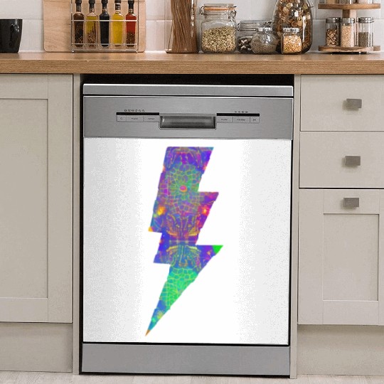 Mandala Lightning Dish Washer Covers