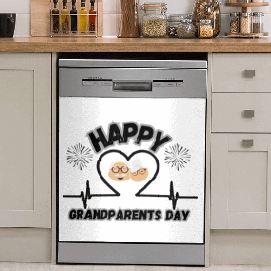 Happy Grandparents Day Dish Washer Covers