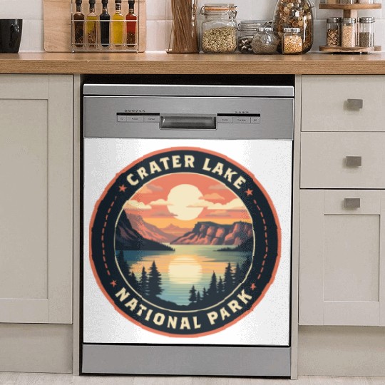 Crater Lake National Park Dish Washer Covers