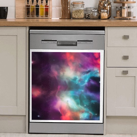 Galaxy nebula abstract design Dish Washer Covers