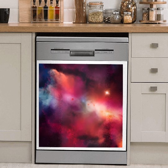 Galaxy nebula abstract design Dish Washer Covers
