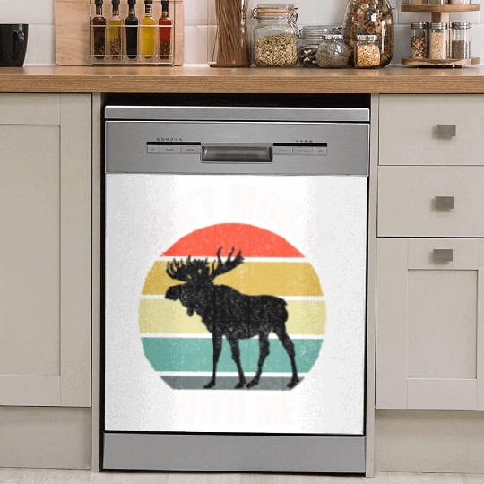 Don't Moose With Me Dish Washer Covers