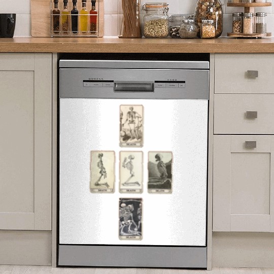 Death Card Dish Washer Covers