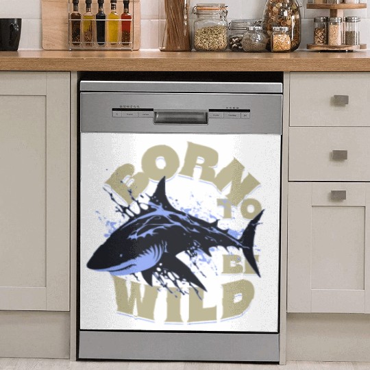 BORN TO BE WILD Dish Washer Covers