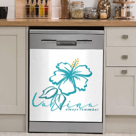 Blue Hibiscus: Lahaina - Always Remember Dish Washer Covers