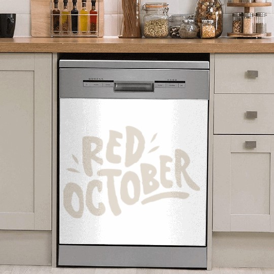 red october phillies Dish Washer Covers