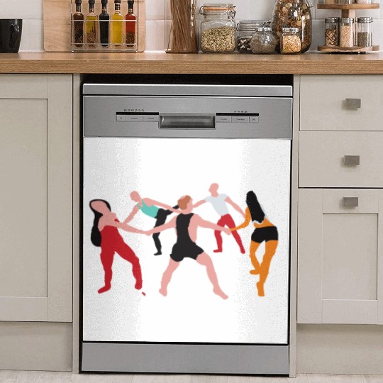 Dance Teacher Teaching Dance Dish Washer Covers