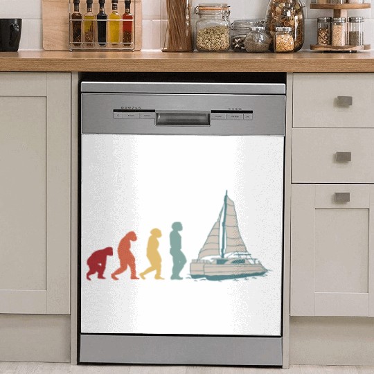 Catamaran-Sailing Yachting-Sailor Evolution Dish Washer Covers