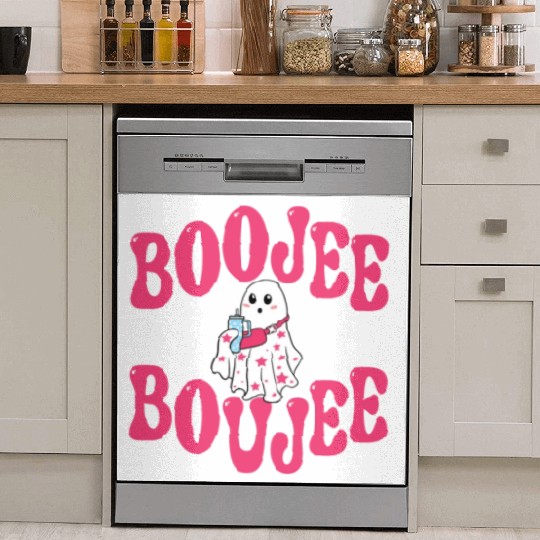BooJee, Boujee, Boo Jee Ghost, Halloween, Dish Washer Covers