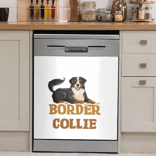 I might be crazy but my border collie loves me Dish Washer Covers