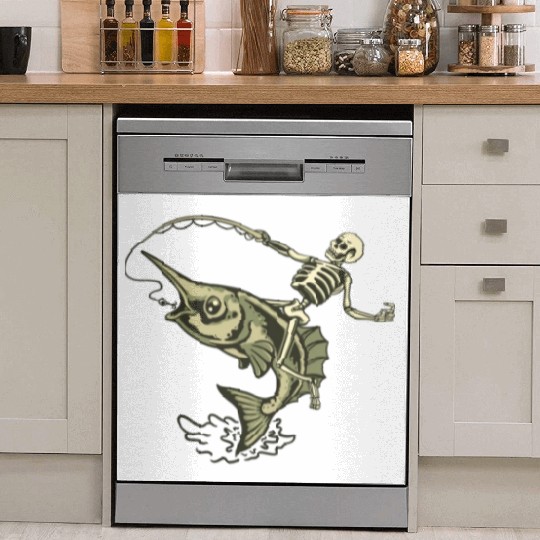 FISHING ADVENTURE Dish Washer Covers