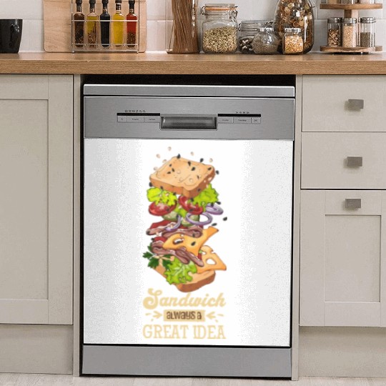 Sandwich Always A Great Idea Dish Washer Covers