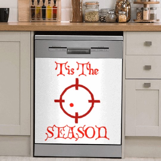 Funny Redneck Deer Hunting Christmas Design Dish Washer Covers