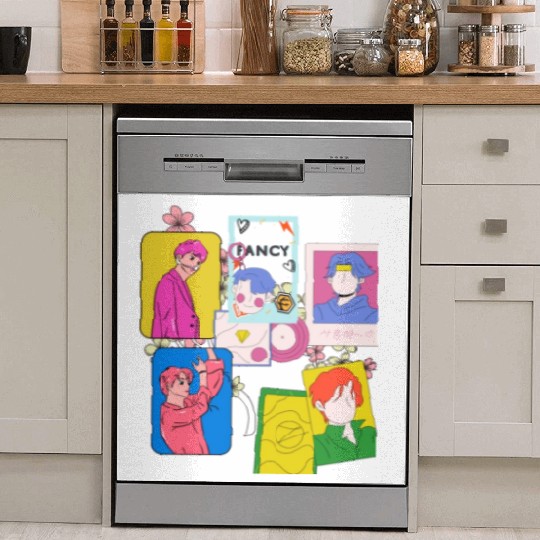 Army KPop Fancy and Love Fans Dish Washer Covers