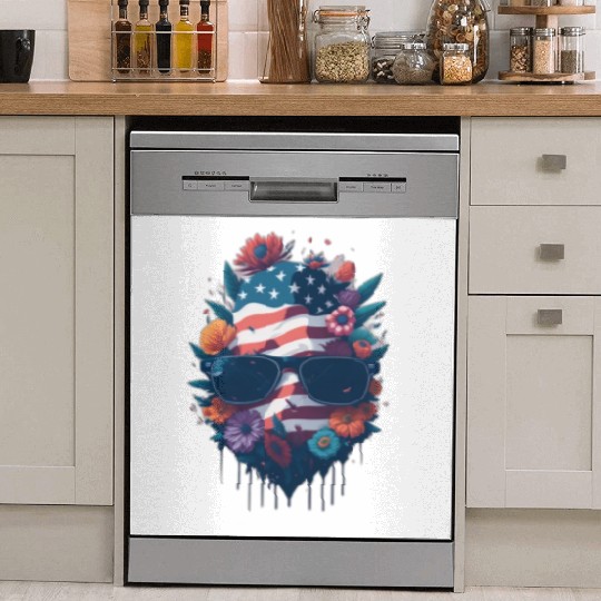 Usa patriotic Vector Dish Washer Covers