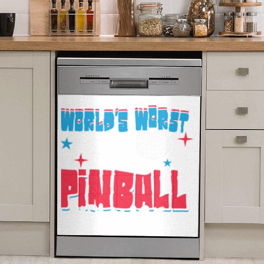 World s Worst Pinball Player Dish Washer Covers