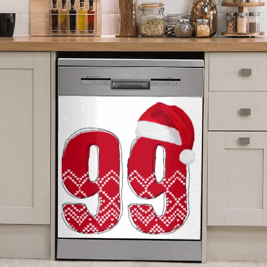 99 Christmas Number - Ninety Nine Dish Washer Covers