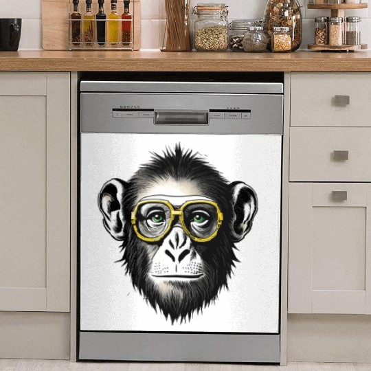 Elegant monkey Dish Washer Covers