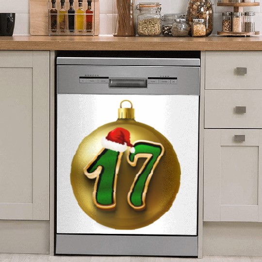 17 Years Young - Seventeen Christmas Balls Dish Washer Covers