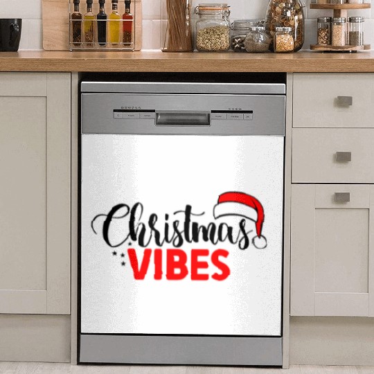 Christmas Vibes Unisex Garment Dish Washer Covers