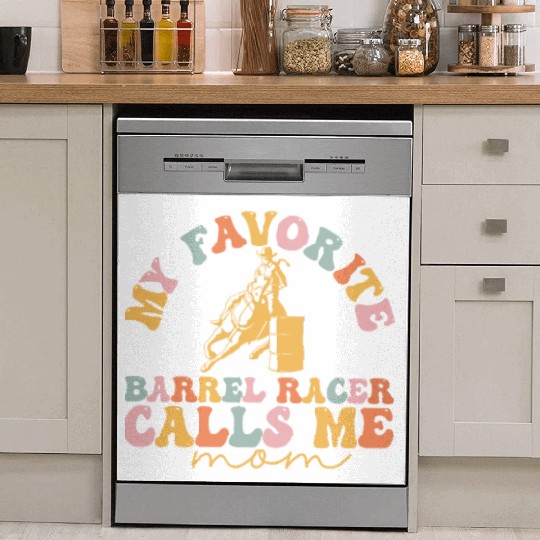 Groovy Barrel Racing Dish Washer Covers