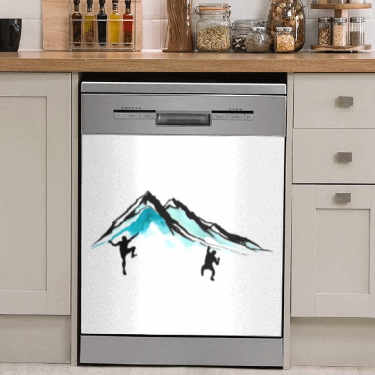 Bouldering Bouldern Artificial Climbing Sport Gift Dish Washer Covers