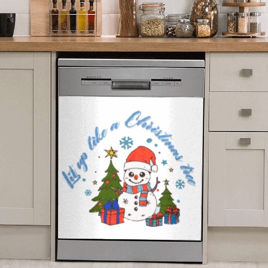 Lit up like a Christmas tree Dish Washer Covers