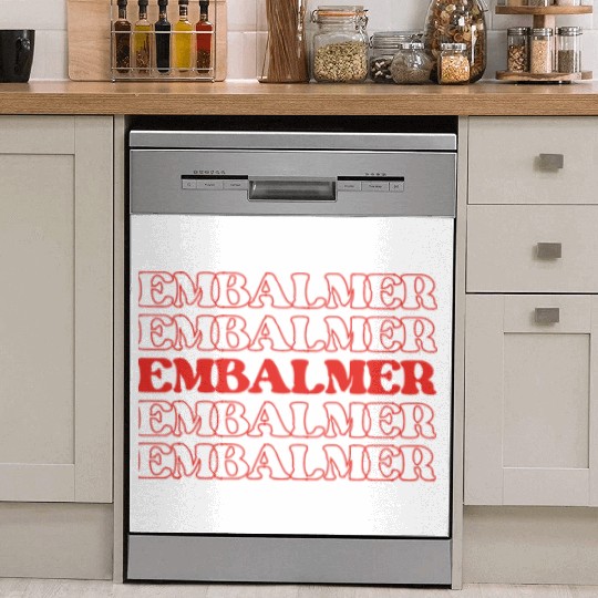Embalmer Mortician Funeral Director Undertake Dish Washer Covers