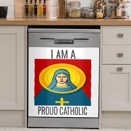 A Proud Catholic Dish Washer Covers.