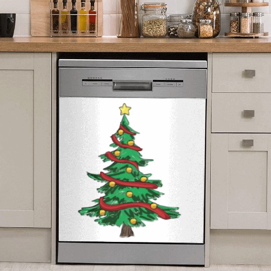 Christmas Tree Christmas Dish Washer Covers
