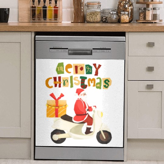 merry christmas Dish Washer Covers